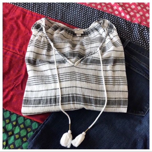 Striped Bojo Style Top - Picture 8 of 8